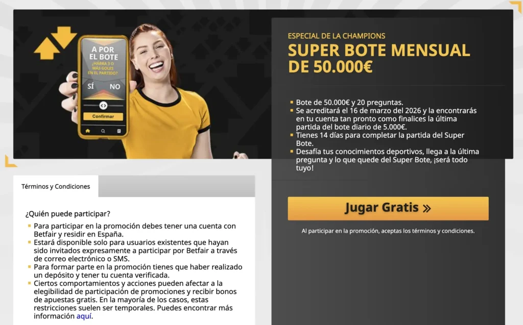 betfair bono bienvenida
